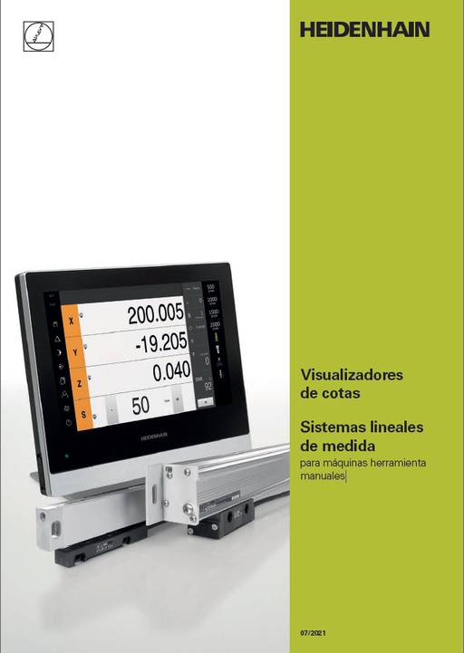 Descargar el PDF: Catalogo de Visualizadores Heidenhain
