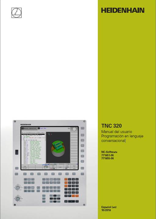 Descargar el PDF: Heidenhain TNC320 Manual del usuario