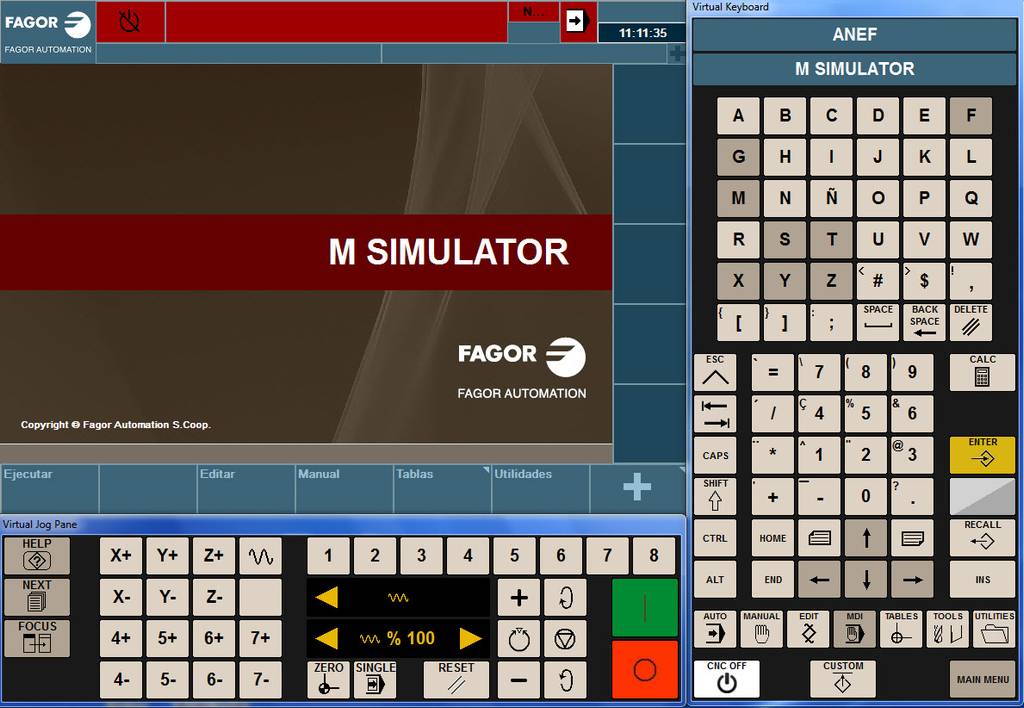 Descargar el Instalador (ZIP): Simulador Control Numérico Fagor 8060/8070